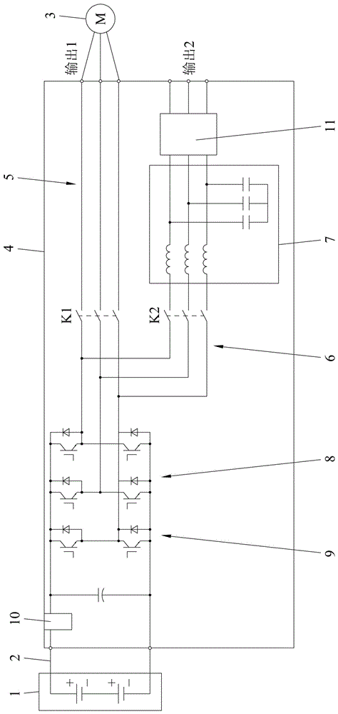 Electric vehicle integrated controller