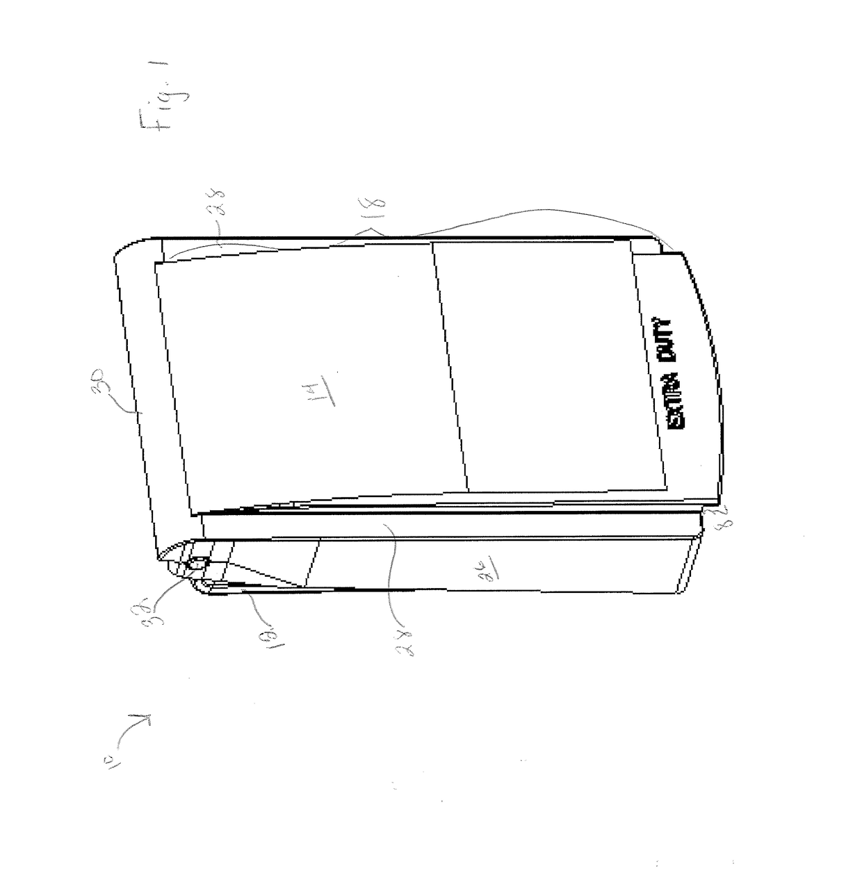 Slim line while in use cover and methods for making and using the same