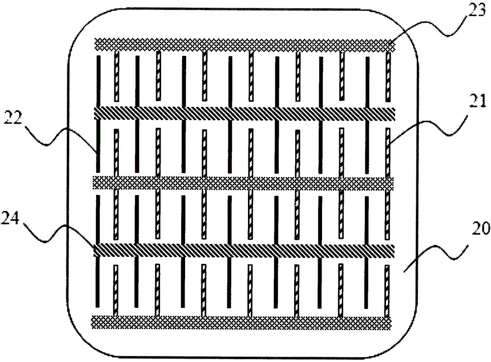 Electrode of full-back-contact solar cell and fabrication method of electrode