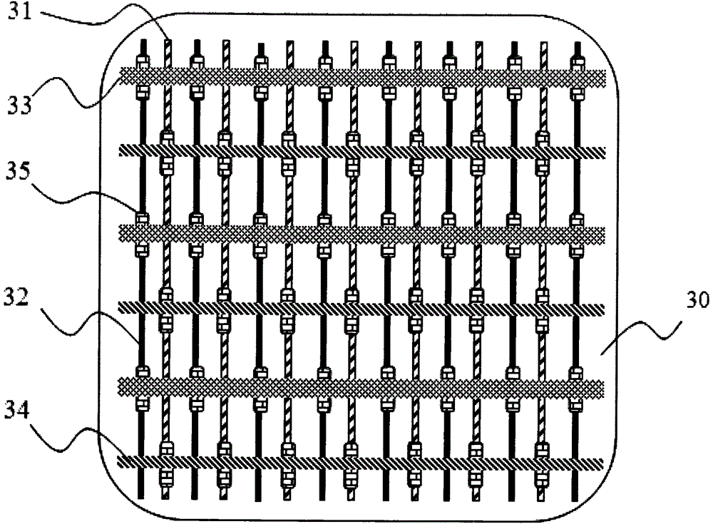 Electrode of full-back-contact solar cell and fabrication method of electrode