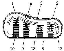 Pillowslip inner pad material of releasing sleep-aid agilawood through body temperature control and preparation method thereof