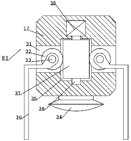 Clamping storage device for conveying ceramic plates