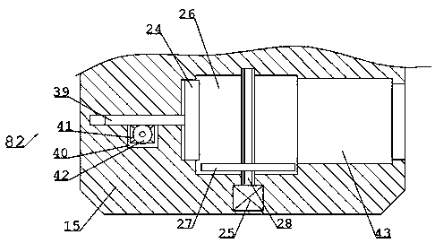 Clamping storage device for conveying ceramic plates