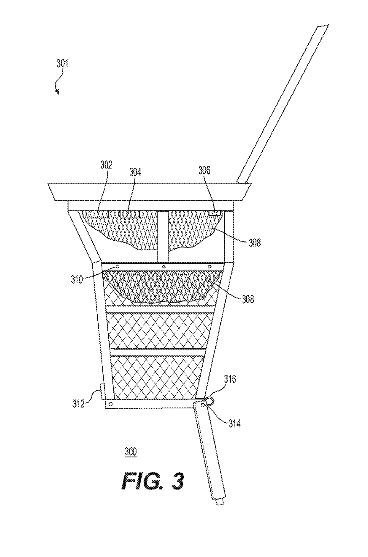 Removable catch basin filter insert and lifting apparatus