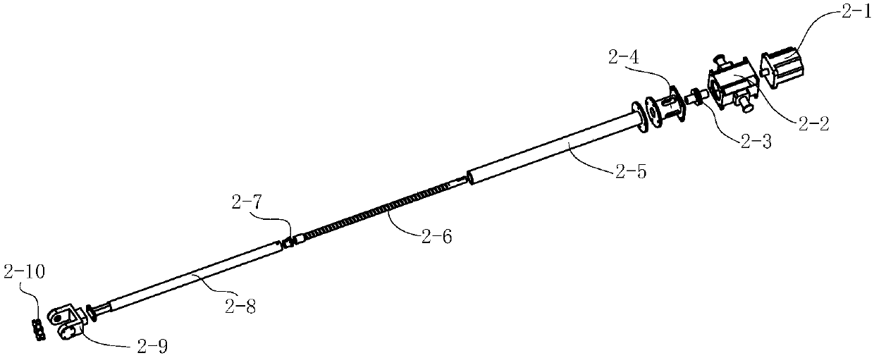 Redundant driving parallel machine tool executing mechanism with singularity-avoiding characteristic