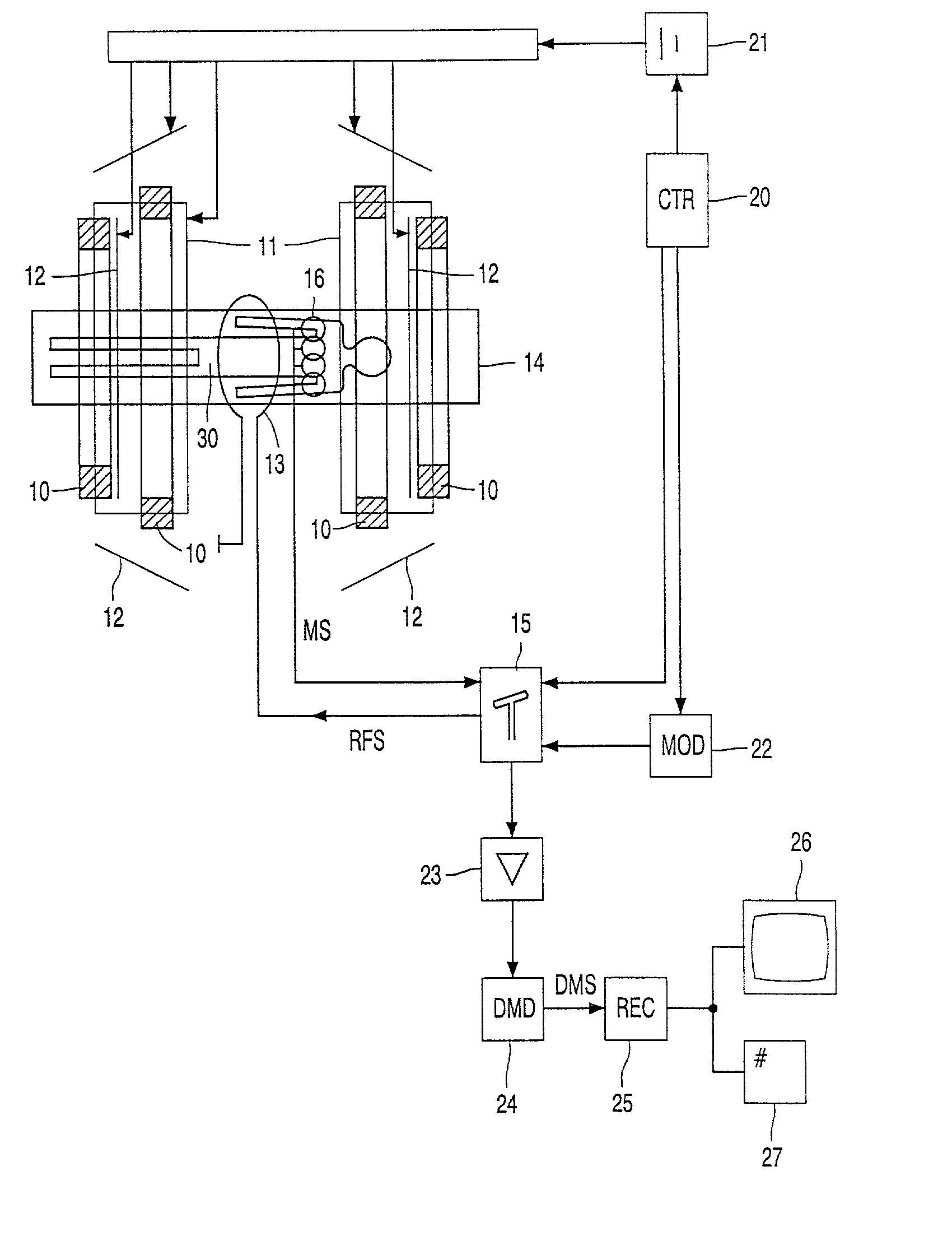 Magnetic resonance imaging method with sub-sampled acquisition