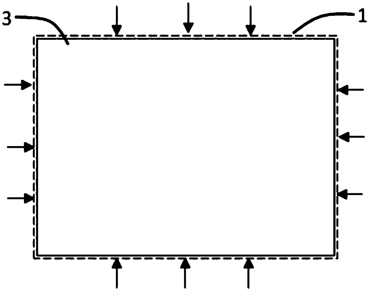 A process for suppressing deformation of green ceramics during the processing of multilayer ceramic circuits