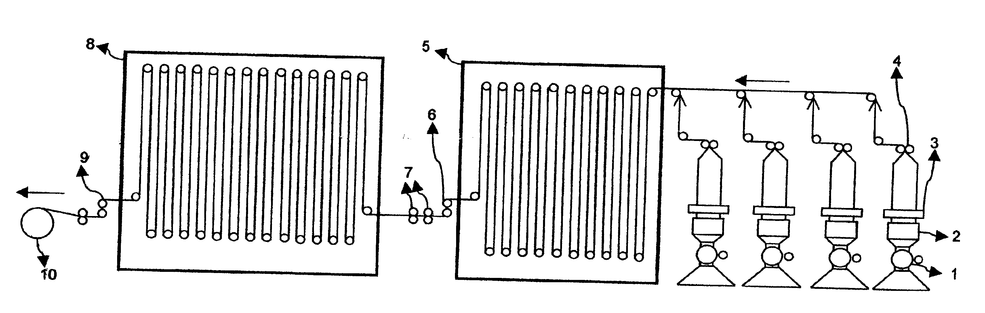 Continuous methods of making microporous battery separators