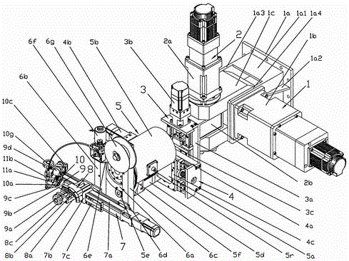 Circumferential all-position tig automatic surfacing welding equipment and welding method for inner surface of flange sealing groove