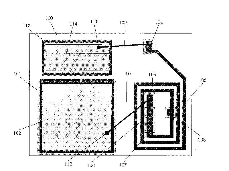 Inductor in semiconductor device packaging structure