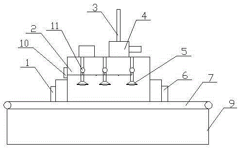 UV curing machine provided with 360-degree rotary light source