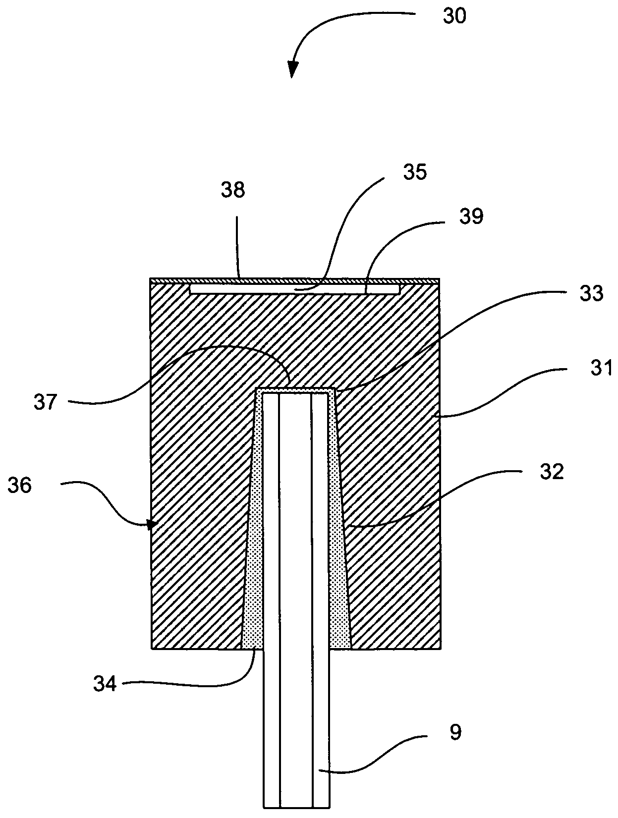 Fiber optic pressure sensor for catheter use