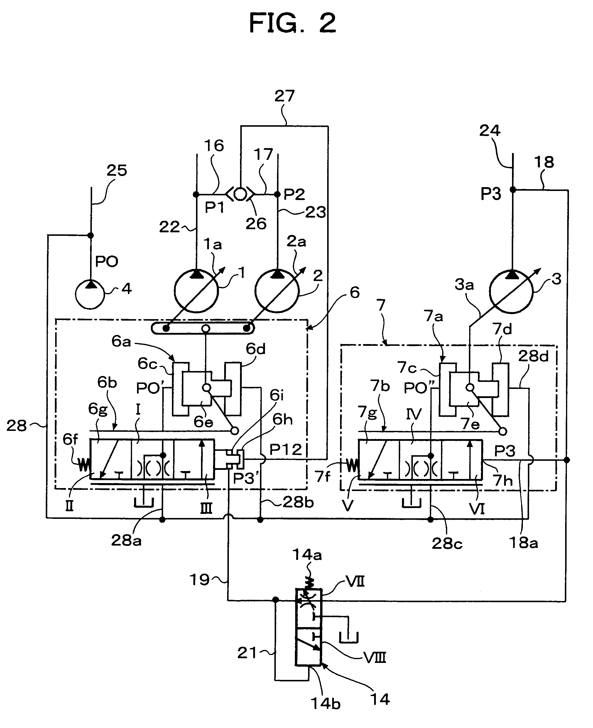 Hydraulic circuit of construction machinery