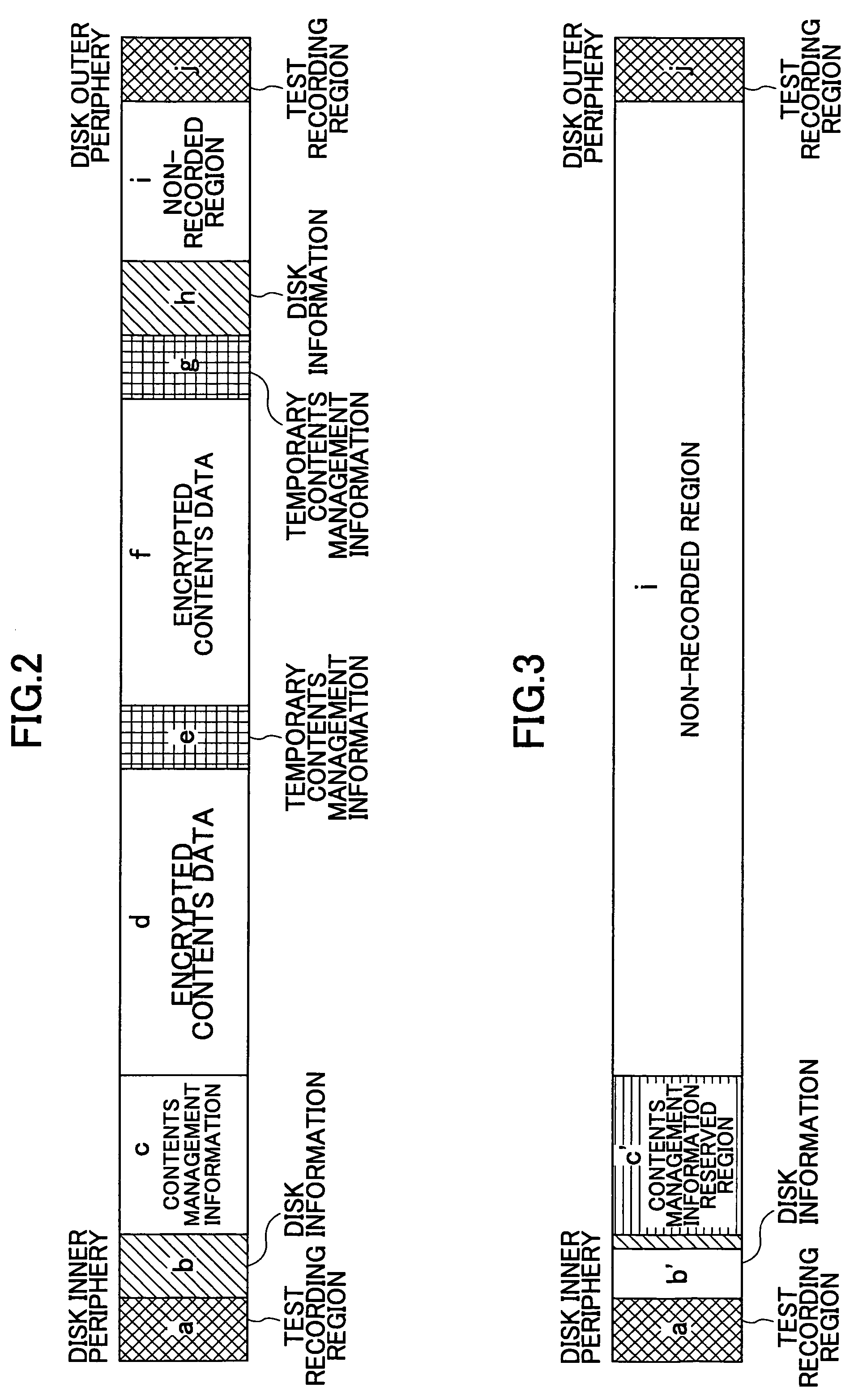 Information recording device, method of controlling recording operation of said device, and program for controlling recording operation of said device