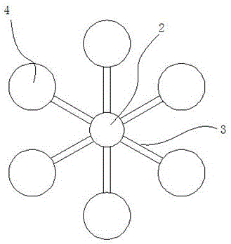 Pump-free oxygen increasing device