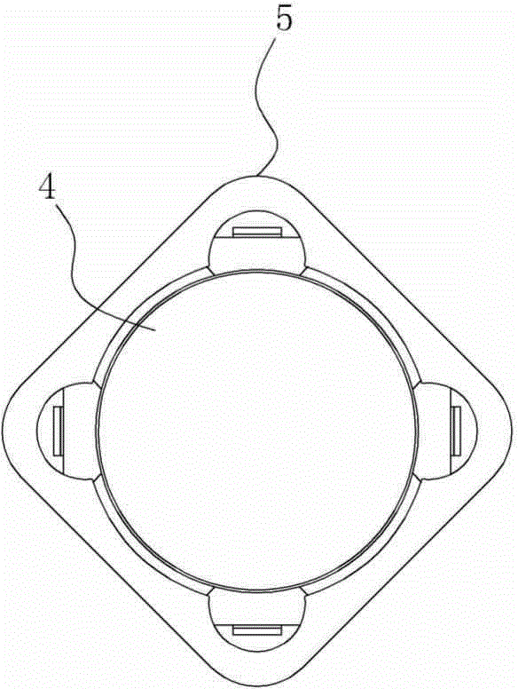 Square closed magnetic circuit chip inductor