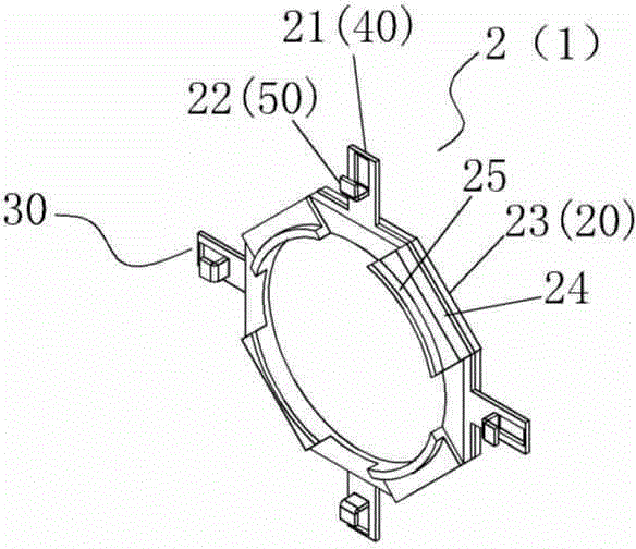 Square closed magnetic circuit chip inductor