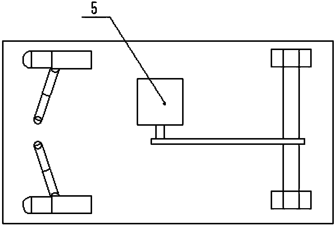 Automatic book transporting vehicle