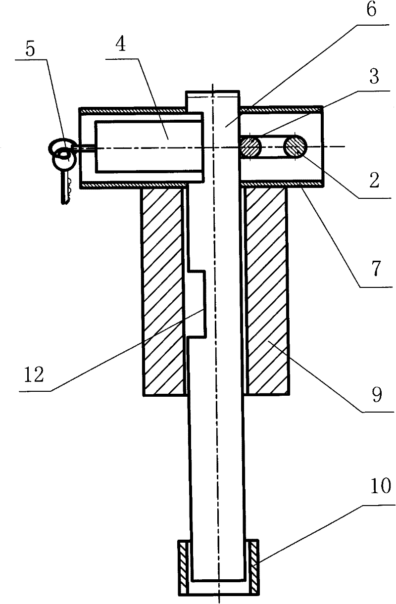 Tricycle anti-theft device