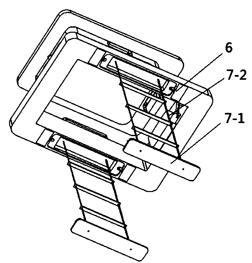 A passenger car emergency escape skylight