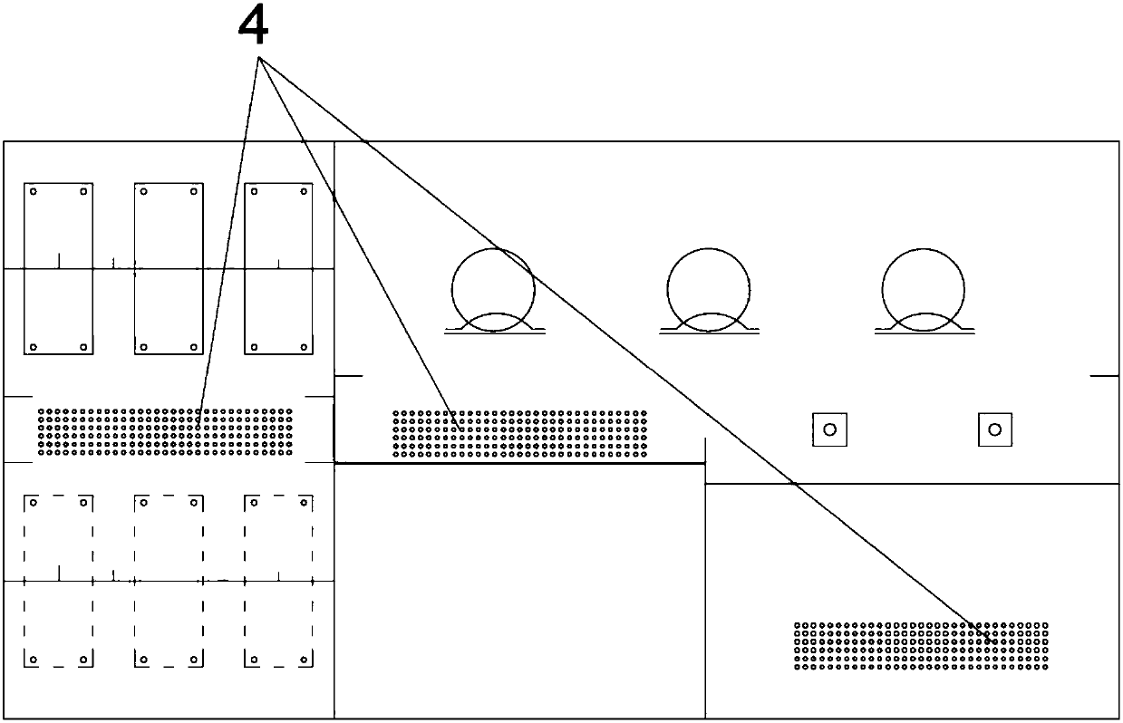 IP44 protection structure of JP cabinet