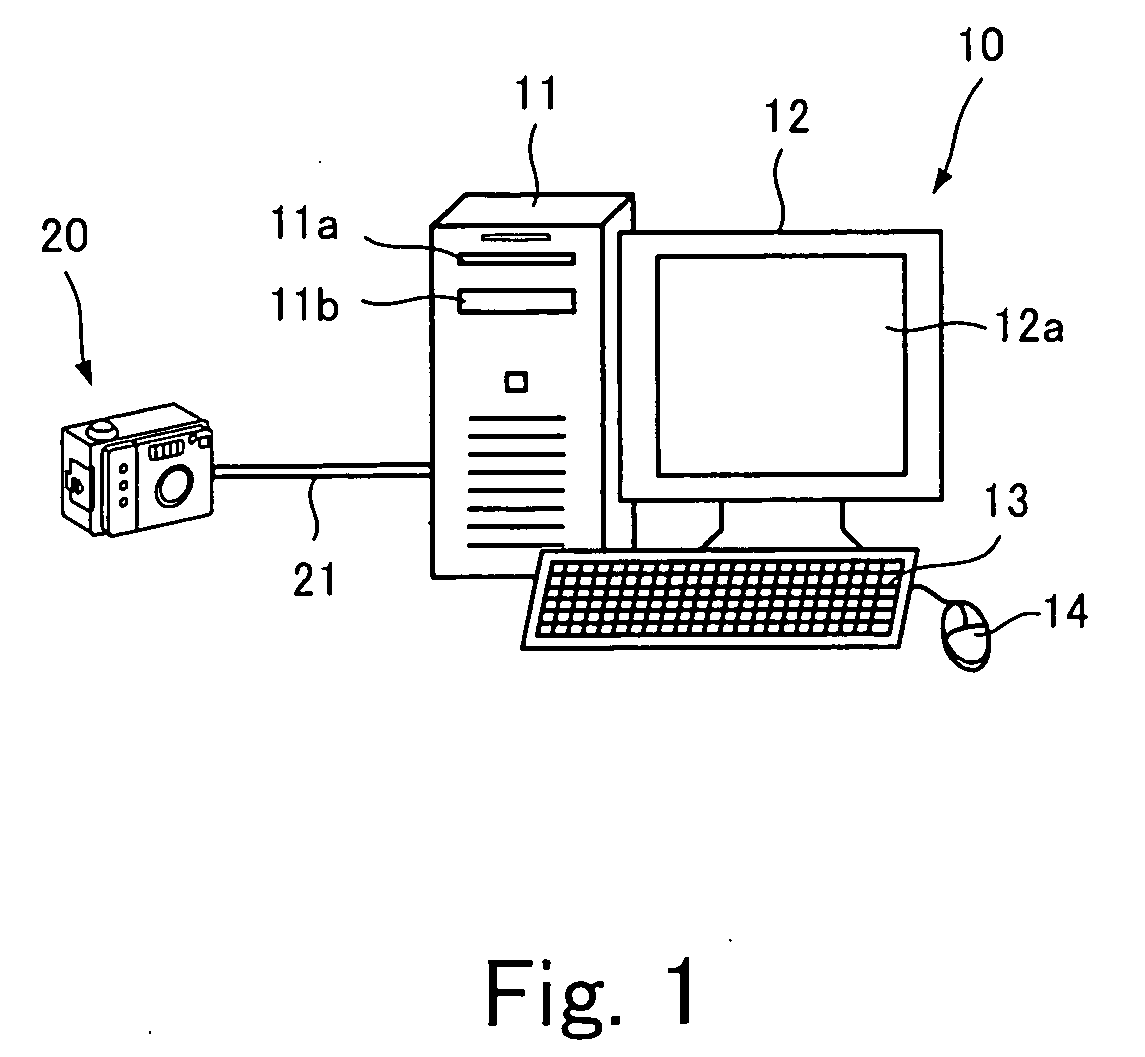 Image correcting apparatus, and image correcting program storage medium