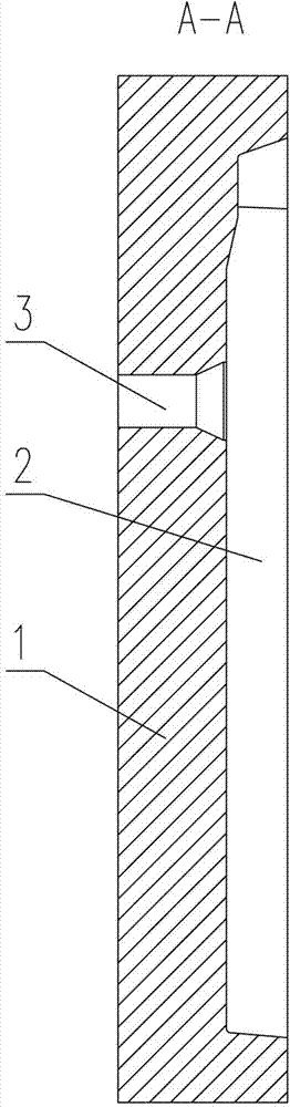 A cast iron anode mold for increasing the amount of copper poured and its production method