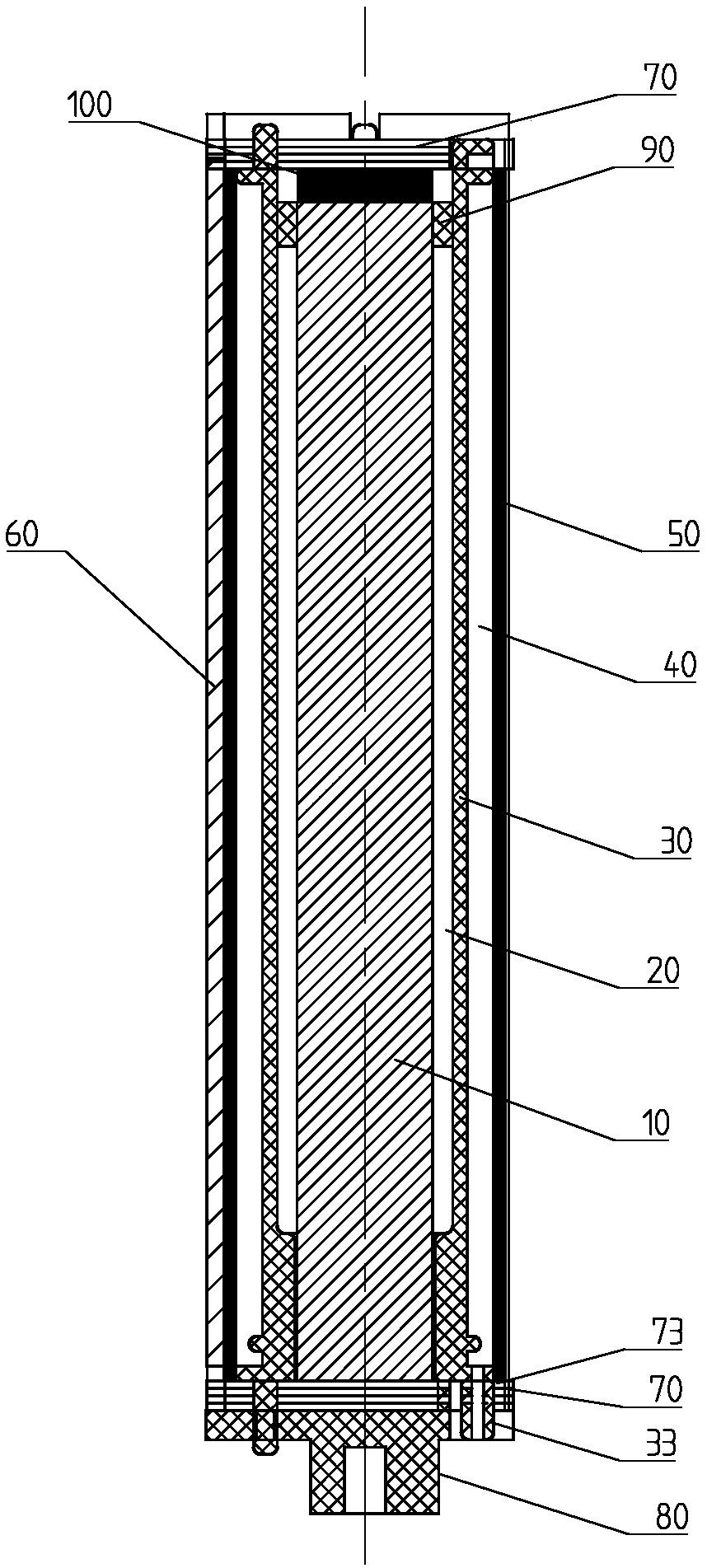 Magnetic closed ignition coil