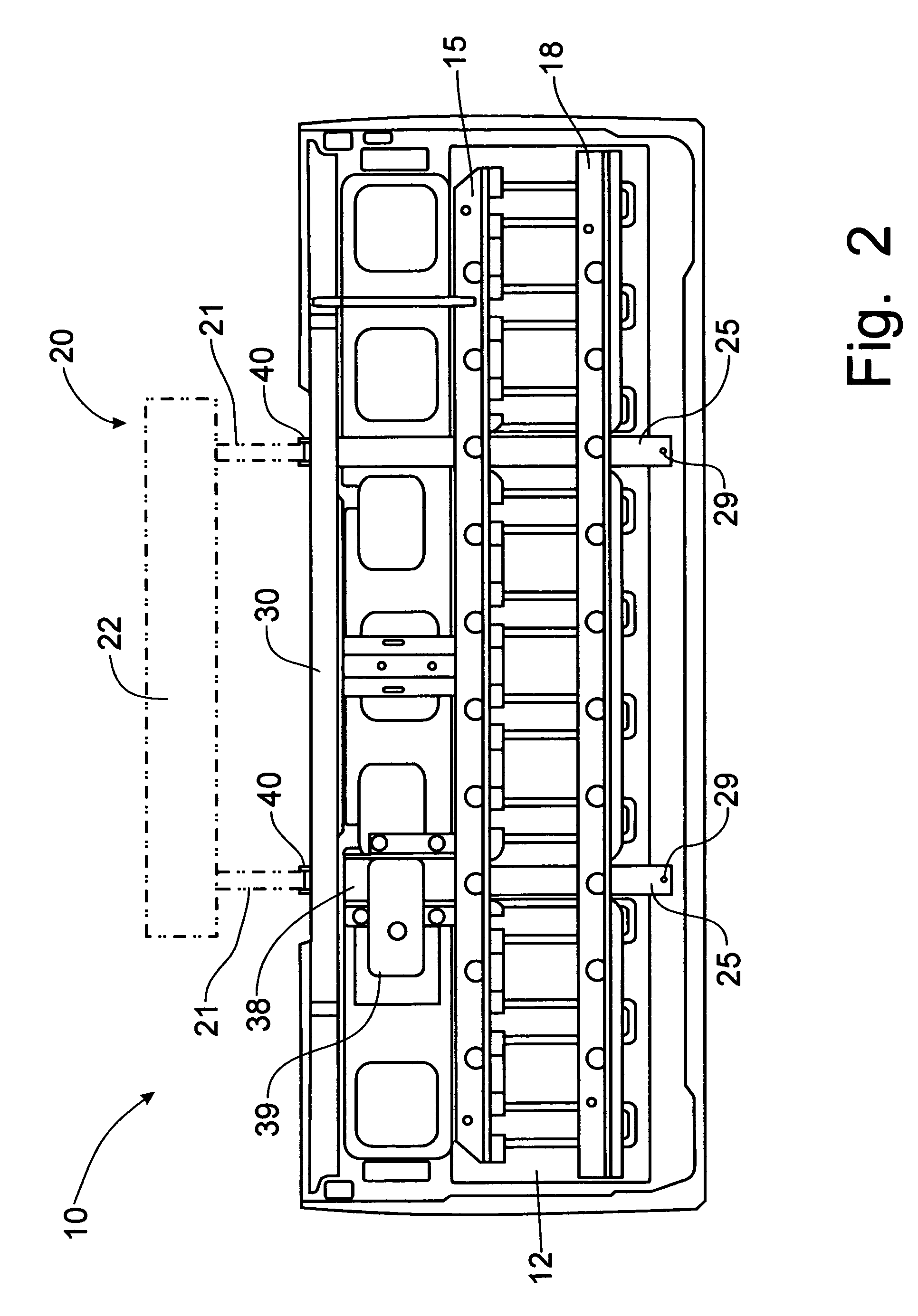 Tailgate structure for receiving supplemental tailgate