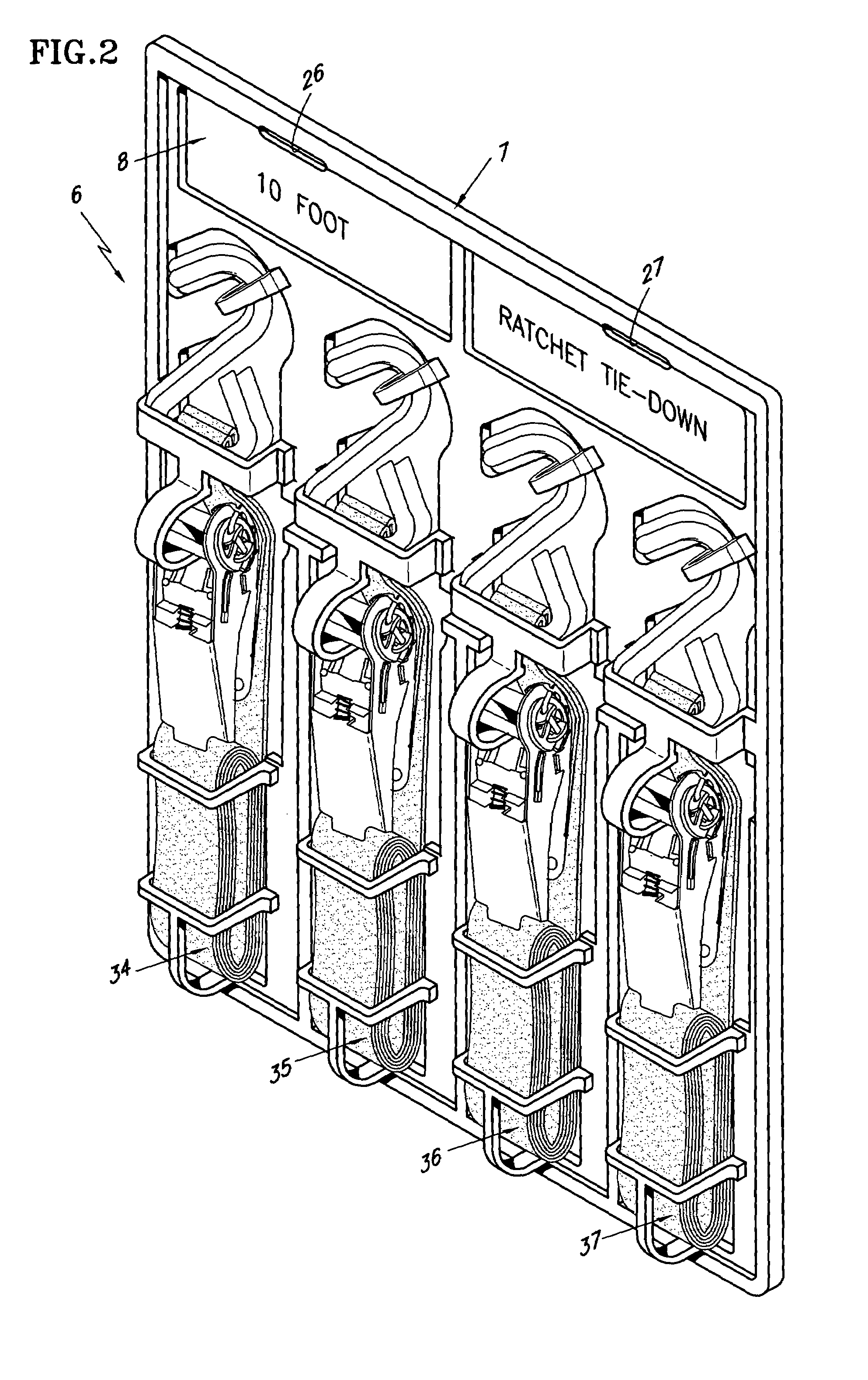 Consumer goods retail sale display package