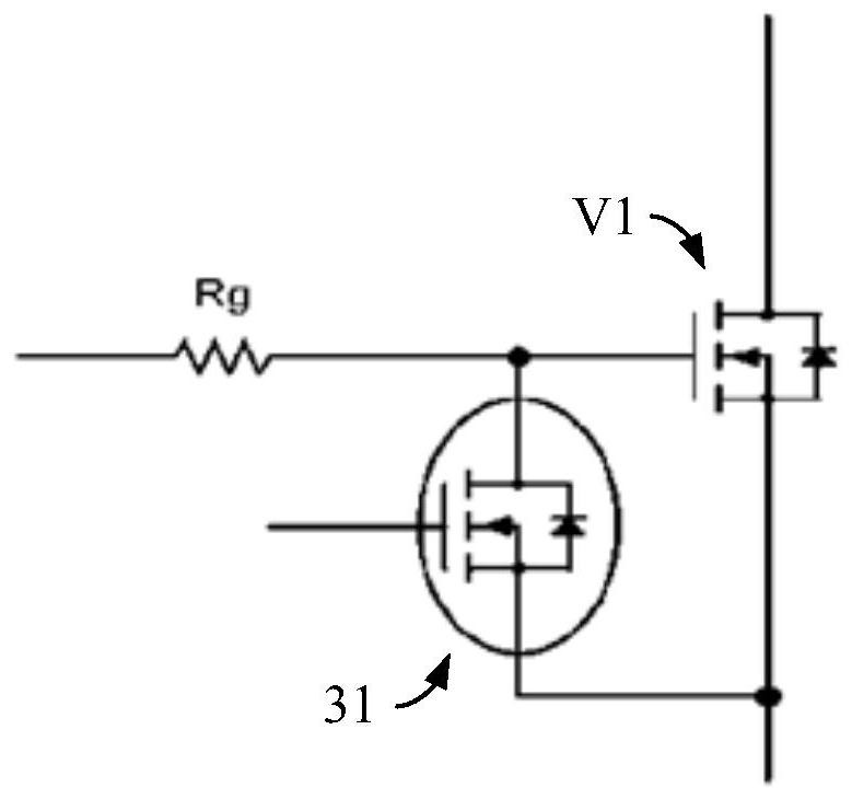 Inverter and method for suppressing bridge arm crosstalk