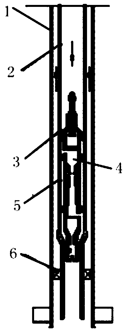 Single-tube jet pump liquor drainage technology method for normal-pressure shale gas well