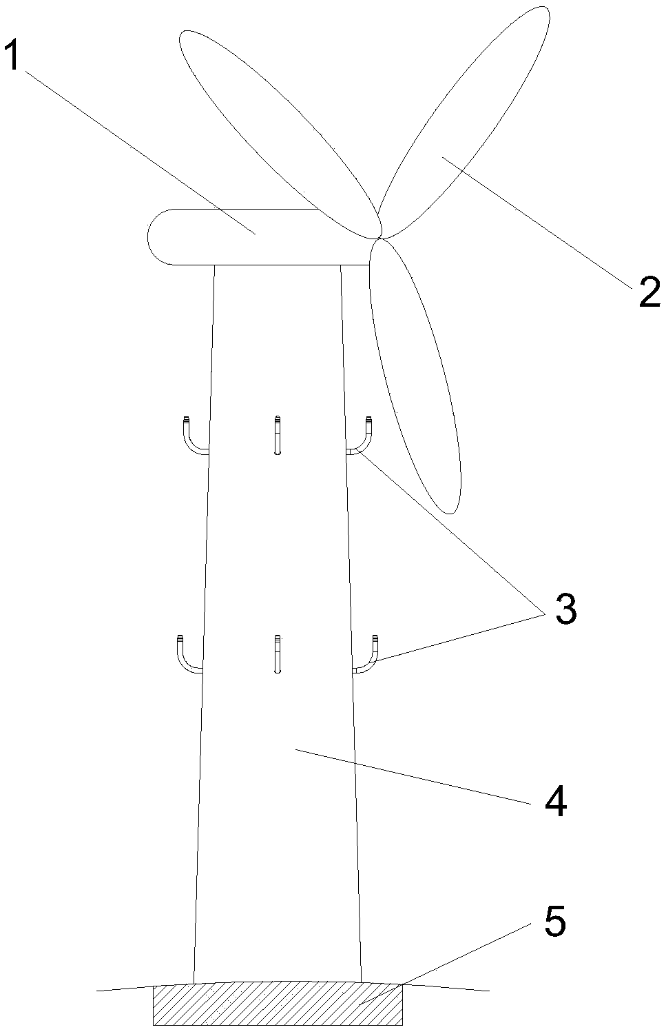 Tower signal lamp for light marking