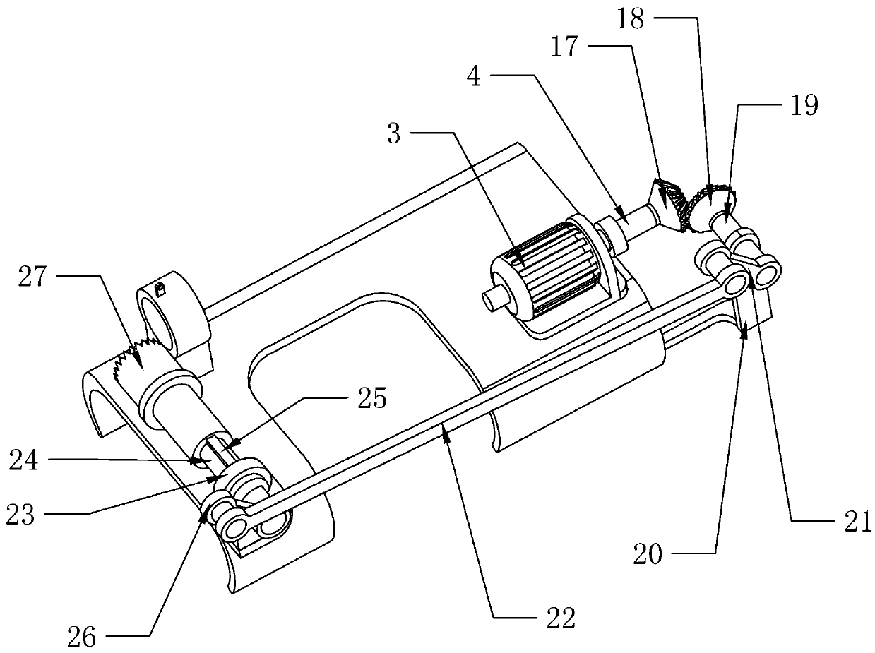 Progressive wooden bead manufacturing device