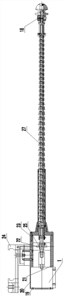 Medical surgical mechanical arm and use method thereof