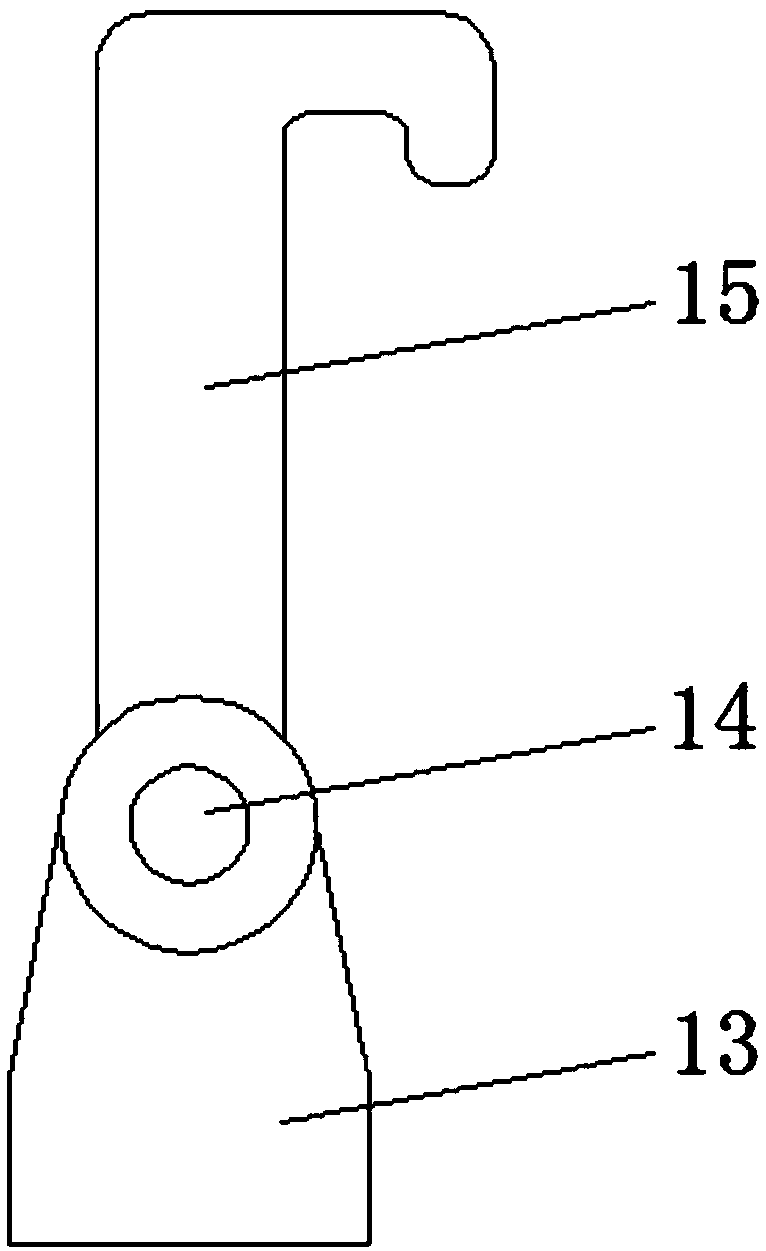 Rapid cleaning device of cement barrel for building