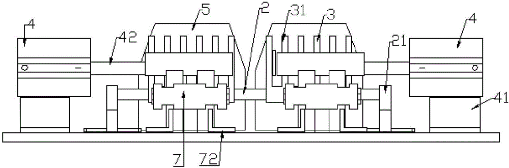 Panel periphery directional-clamping device