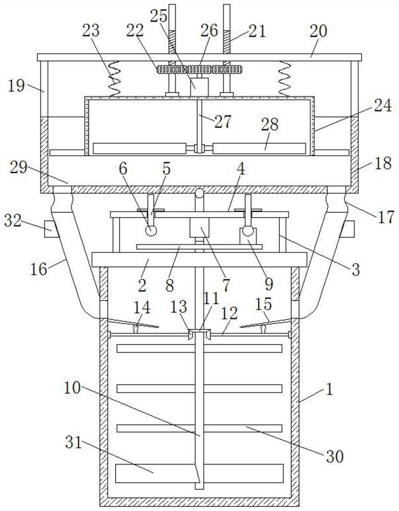 Quantitative and automatic distiller's yeast feeding mechanism for Baijiu fermentation