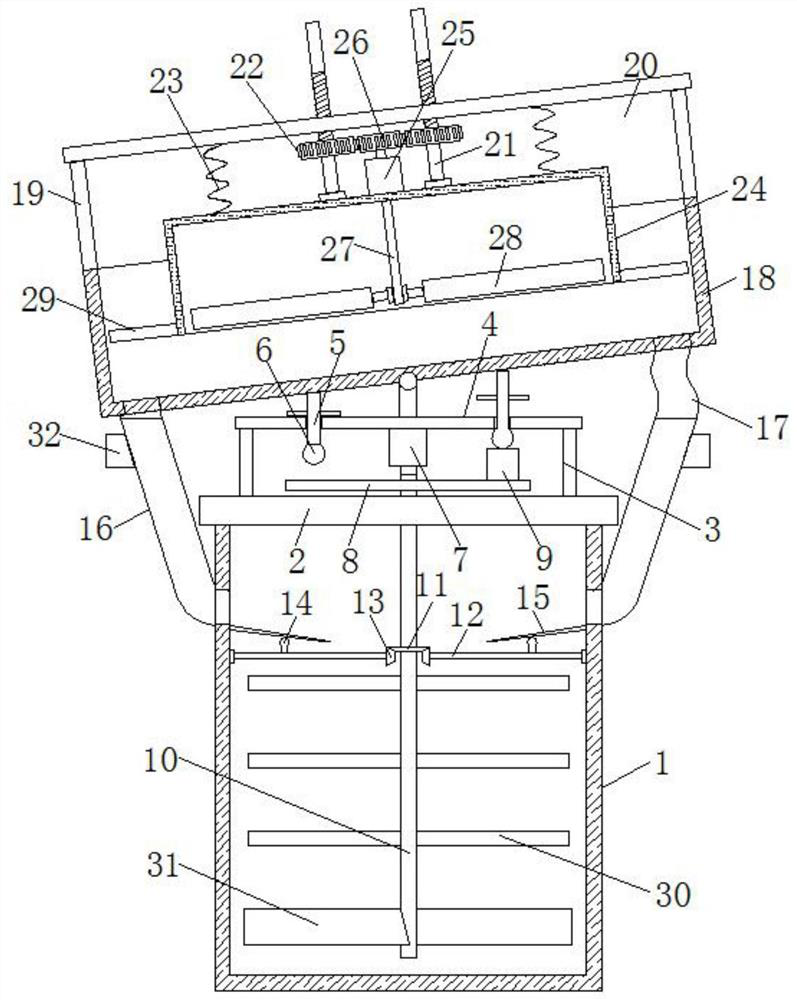 Quantitative and automatic distiller's yeast feeding mechanism for Baijiu fermentation