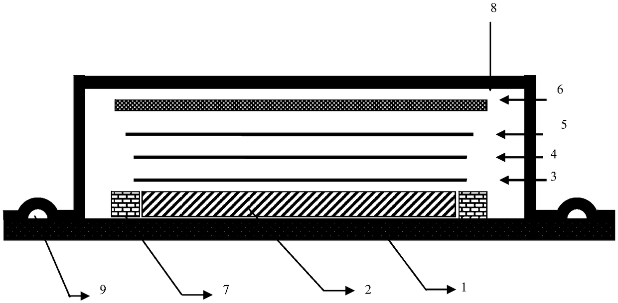 Bag molding method of composite material component