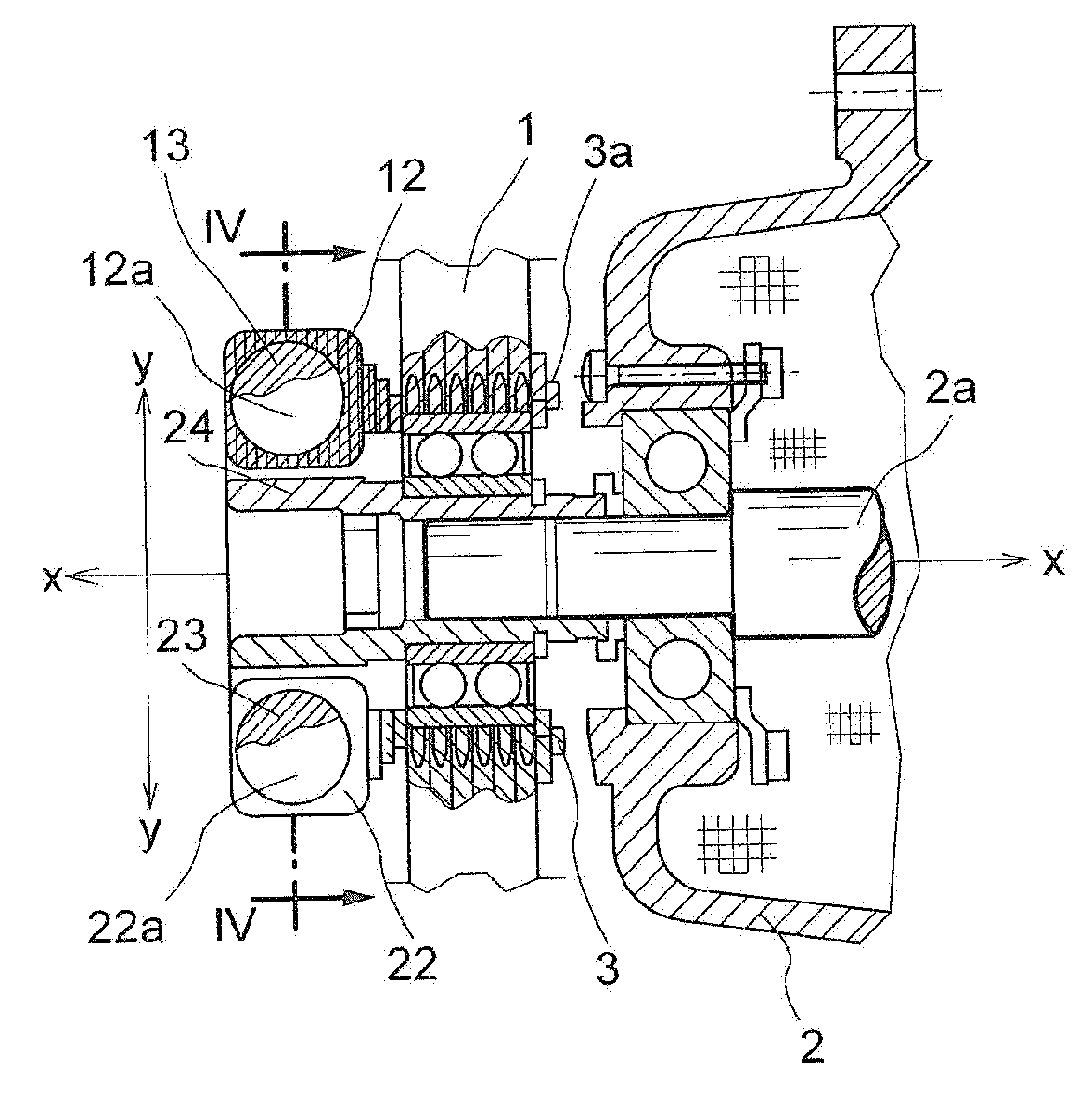 Magnetic Repulsion Coupling for Transmission of a Rotational Movement from a Driving Member to a Driven Member