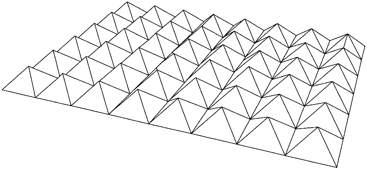 Expressage anti-collision packaging paper and application method thereof