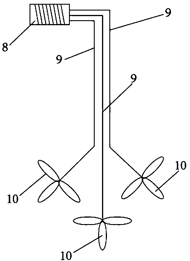 Water quality monitoring remote sensor and use and data acquisition method thereof