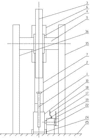 Horizontal planet gear ring walking beam pumping unit