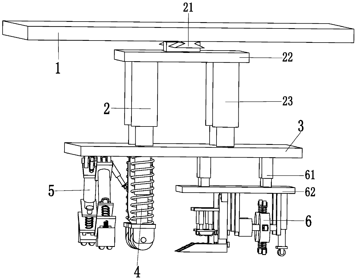 An automatic cutting machine for cast aluminum plate