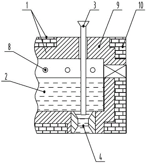 Material supply apparatus for multicolor glass crafts