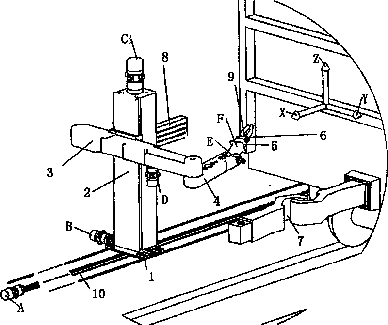 Train coupler uncoupling device