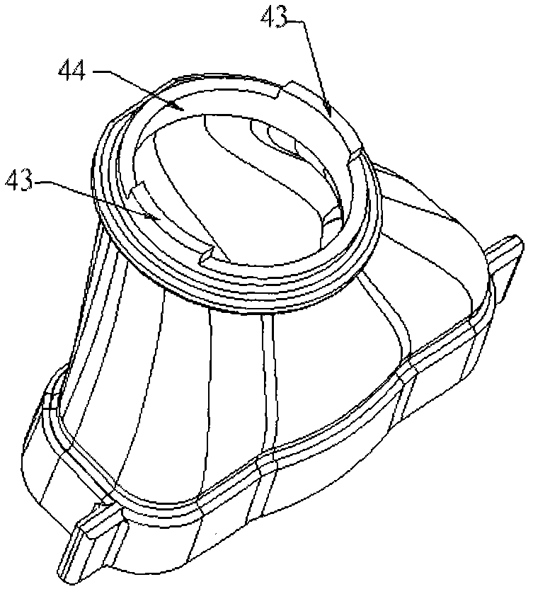 Inner compartment temperature detecting device for automatic air conditioning of automobile