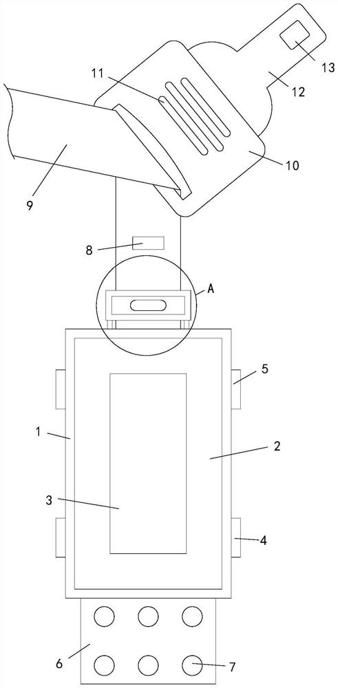 Automobile safety belt self-adaptive to human body comfort degree and using method thereof