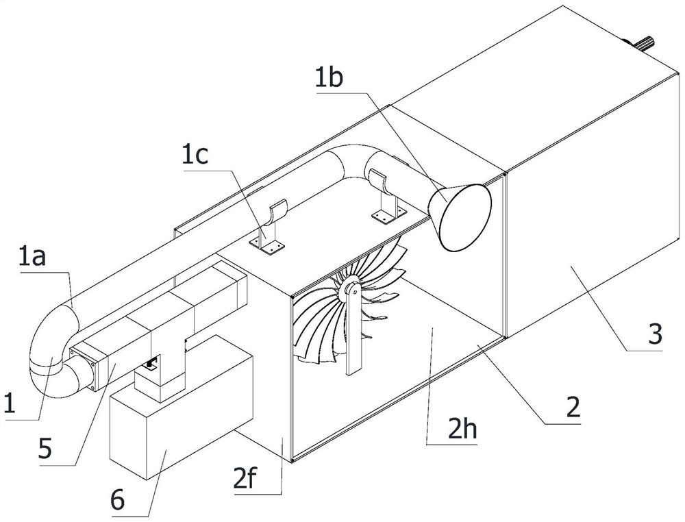 A medical lung capacity training device and its working method